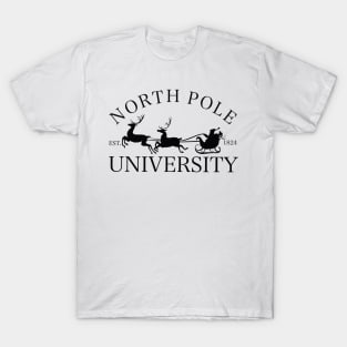 North Pole University T-shirt for Christmas T-Shirt